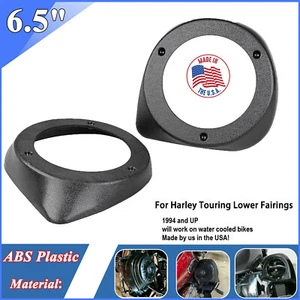 6.5" Speaker Adapter Pods HARLEY DAVIDSON Lower Fairing -- MADE IN THE USA! - Bild 1 von 12