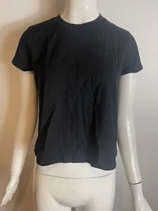 NWT Women’s Adriano Goldschmied Tee Black Size S - Picture 1 of 5