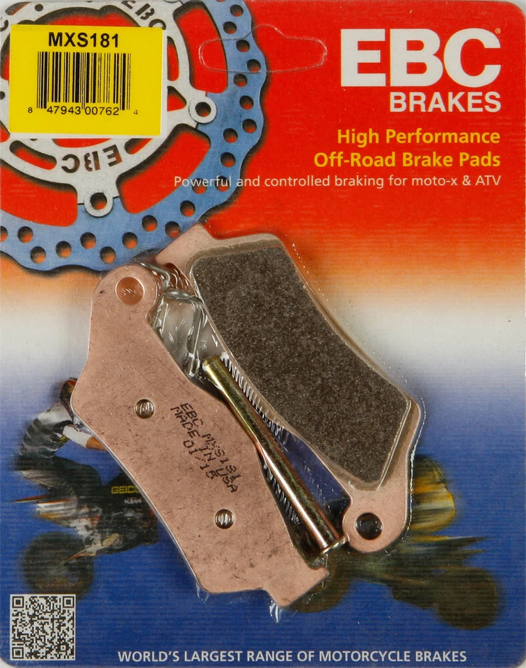 EBC 1998-2013 CR125 Husqvarna BRAKE PADS MXS181 - Image 1 of 1
