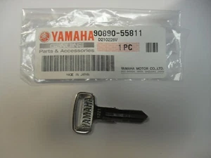 GENUINE YAMAHA BLANK KEY YAMAHA XT500 DT125 MX BLANK KEY x1 90890-55811 - Picture 1 of 3
