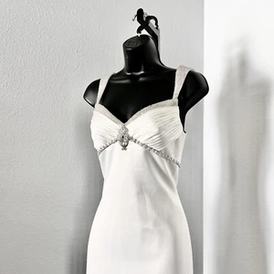 Ivory Empire Waist Bridal Gown - Picture 1 of 4