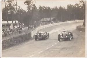 ALFA ROMEO 8C 2300 CHINETTI & DERBY L8 LE MANS 24 HORAS 1935 FOTOGRAFÍA ORIGINAL - Imagen 1 de 2