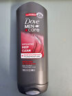 2 PACK Dove Men+Care Body & Face Wash, Deep Clean 13.5 fl oz