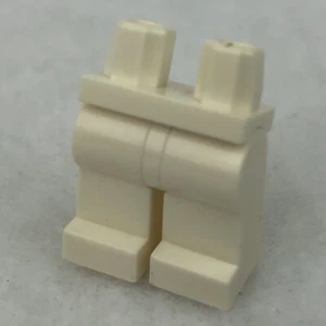 LEGO 970c00 White Hips and Legs Plain - Picture 1 of 2