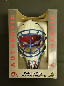 Pinnacle EA Sports Mini Helmet Patrick Roy Goalie Mask Colorado Avalanche - Picture 1 of 4