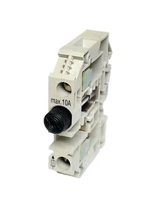 WEILAND WK 10/Si U, Fuse Terminal Block, 600 Volt, 15 Amp, 6.3 X 32 - Picture 1 of 3