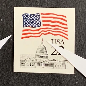 3/3869 US stamp Sc2115 Red Tower & Imperf Jumbo Errors MNHOG Great EFO - Picture 1 of 3