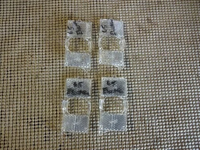 1965 Buick Electra 225 OEM Clear Taillight Reflectors - Image 1 of 2