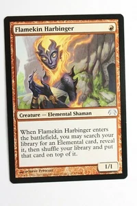 Magic the Gathering MTG Planechase Flamekin Harbinger NM - Picture 1 of 2