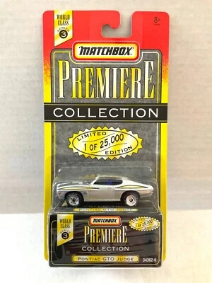 Matchbox Premiere Collection - PONTIAC GTO JUDGE - World Class Series 3 SILVER - Image 1 of 4