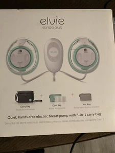 Elvie Stride Plus - Hands-Free, Hospital-Grade Electric Breast Pump with 3-in-1 - Picture 1 of 6