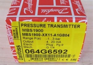 Nuevo Transmisor de Presión DANFOSS MBS1900 064G6592 Envío Rápido - Imagen 1 de 1