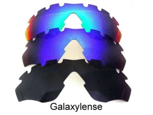 Galaxy Replacement Lenses For Oakley M2 Frame Vented Sunglasses Black/Blue/Green - Picture 1 of 6