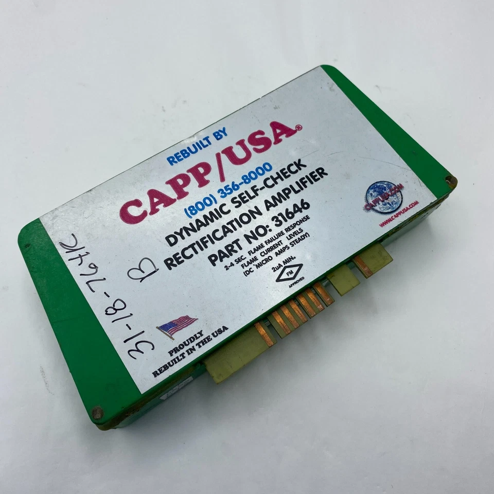 CAPP Dynamic Self-Check Rectification Amplifier 31646 - Image 1 of 4