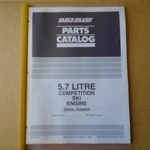 17740 OEM Parts Catalog Mercruiser 5.7 Litre Competition Ski Engine - Picture 1 of 12