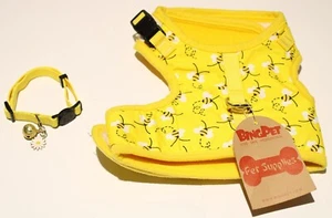 Arnés para caminar gato BINGPET GRANDE abejas campana suave cómodo - Imagen 1 de 2