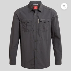 NWT Craghoppers Men's Insect Shield® Adventure III Long Sleeved Shirt XXL - Picture 1 of 12