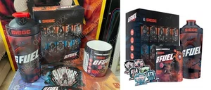 GFUEL Rainbow Six Siege X Breach Berry Caja de Coleccionista Coctelera de Metal + Bañera G COMBUSTIBLE - Imagen 1 de 5