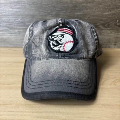 Gorra Cincinnati Reds con correa trasera negra gris MLB béisbol para hombre Fox Sports Ohio Foto 1 de 4