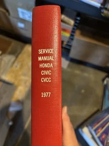 1978 OEM Honda Civic CVCC Repair Service Manual H/C 66428 - Bild 1 von 9