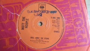 Mott the Hoople Roll Away the Stone 7" 1973 **NEAR MINT** - Picture 1 of 1