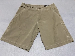 Kuhl Ramblr Vintage Patina Shorts Mens 34 Brown Outdoor Hiking Style 5125 10" - Picture 1 of 13