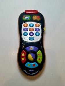 VTech Click and Count Remote Baby Toy Play Sing Learn Pretend Electronic Works - Picture 1 of 2
