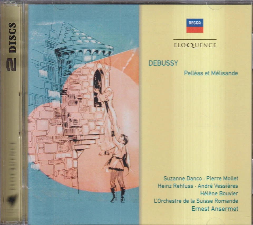 Doppel-CD: Claude Debussy, Pelleas et Melisande, 2009, Decca Eloquence - Bild 1 von 1