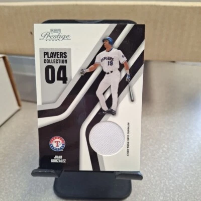 2004 Playoff Prestige Players Collection Juan Gonzalez Game Worn Jersey *NM-MT* - Image 1 of 2