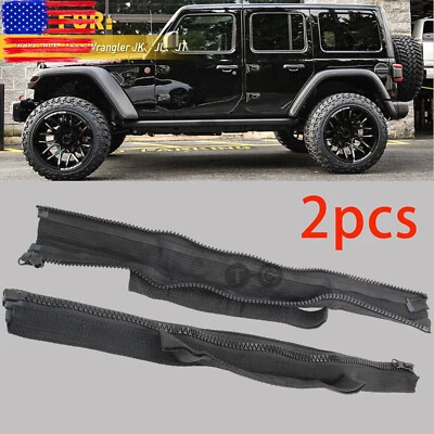 Door Limiting Check Strap Wire Protecting Harness for Jeep Wrangler JK JKU JL JT - Image 1 of 4