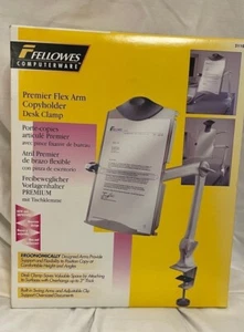 Fellowes Computerware Premier Flex Arm Desk Clamp 21105 NIB - Picture 1 of 4