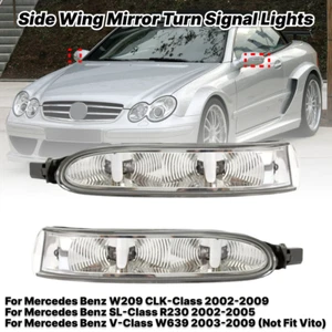 For Mercedes R230 02-05 Side Mirror Turn Signal Light Indicator Lamp A2308200821 - Picture 1 of 8