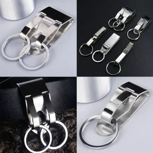US 1 Pack Titanium Carabiner Key Chain Ring Belt Quick Release Detachable Clip - Picture 1 of 23