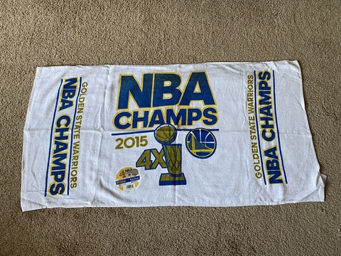 Golden State Warriors 2015 Championship Towel Cover