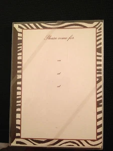 Invitations By Caspari All Occasion 10 Invitations and Envelopes New - Picture 1 of 2