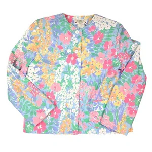 Orvis Jacket Womens 10 Floral Vintage Grandmacore Cottagecore Granny Chic - Picture 1 of 8