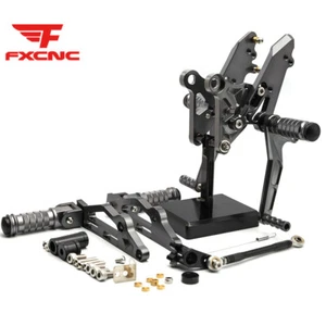 Adjusting Rearsets Footpegs Foot Rest For Grom MSX MXS 125 2012-2015 2014 2013 - Picture 1 of 12