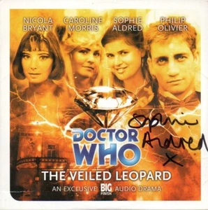 Doctor Who Audio: The Veiled Leopard - Signed by SOPHIE ALDRED - Bild 1 von 1