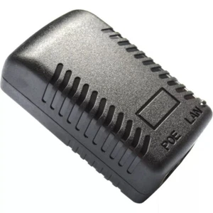 48V 0.5A 24W PoE Injector Power Over Ethernet Adapter 802.3af IP Phone WLAN AP - Picture 1 of 7