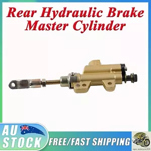Rear Hydraulic Brake Master Cylinder For 110cc 125cc 150cc Dirt Pit Bike SSR ATV - Foto 1 di 11
