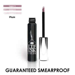 LIP INK® 100% Smearproof Organic Liquid Lipstick -   PLUM