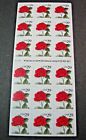 US Stamp Pane Scott# 2490a Rose 1995 MNH L547