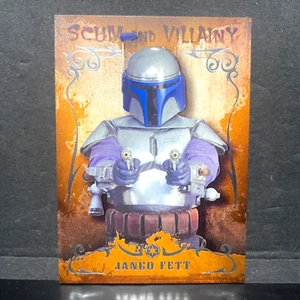 2015 TOPPS MASTERWORKS STAR WARS JANGO FETT SV-5 SCUM & VILLAINY - Bild 1 von 2