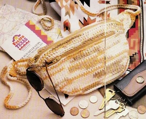 HANDY Side Pocket Bag/Tote Bag/Purse/Crochet Pattern INSTRUCTIONS ONLY - Picture 1 of 1