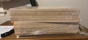 MDF 12" x 19" sheets 3MM 20 pack - Picture 1 of 2