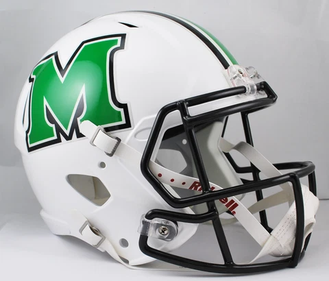 MARSHALL THUNDERING HERD NCAA Riddell SPEED Full Size Replica Football Helmet Cover