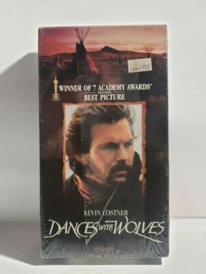 Dances with Wolves (VHS, 1993) Sealed Brand New Copy - Image 1 of 3