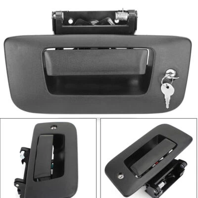 Black Tailgate Lock Kit 22755305 for 2007-2014 Chevrolet Silverado GMC Sierra - Изображение 1 из 4