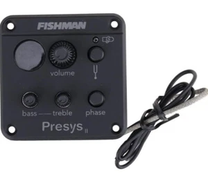 Fishman Presys II On-Board Acoustic Guitar Preamp Pickup Piezo System - Picture 1 of 2