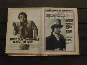 1972 DECEMBER 21 ROLLING STONE MAGAZINE - FLAT #124 KEITH MOON (MH126) - Picture 1 of 5